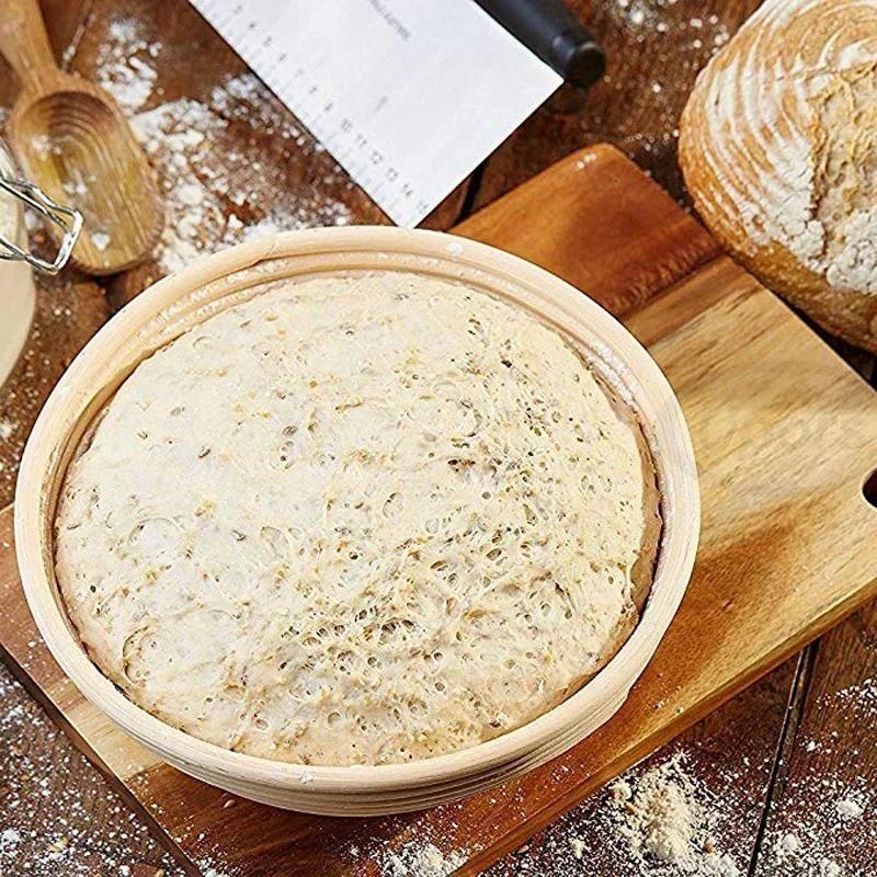 Panier à pain en rotin panier à pain ovale rotin pâte en osier Fermentation levain Banneton