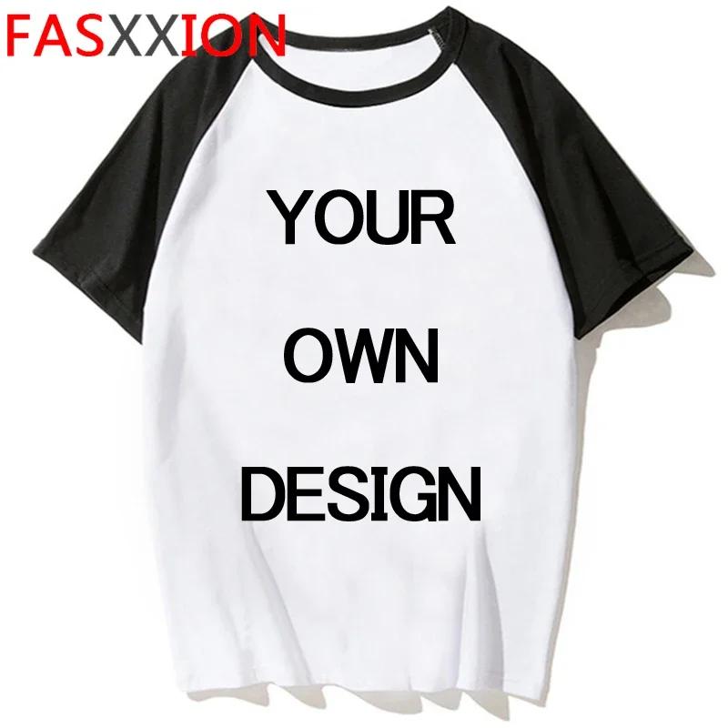 Personnalisé votre Photo ou Logo votre propre conception T-shirt hommes femmes unisexe T-shirt décon