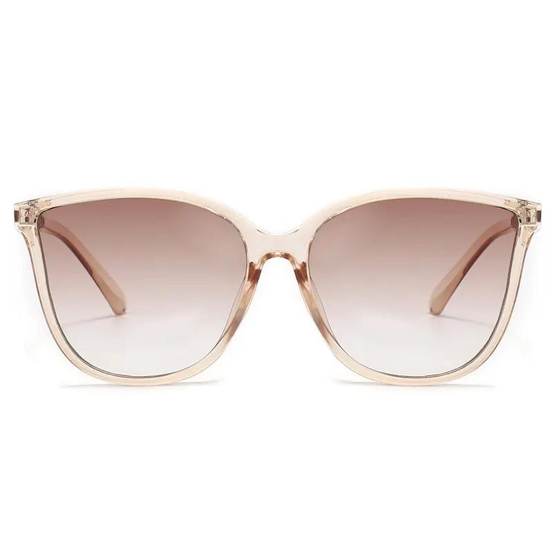 Lunettes de soleil œil de chat vintage pour femmes, lunettes de soleil miroir rétro, lunettes de con