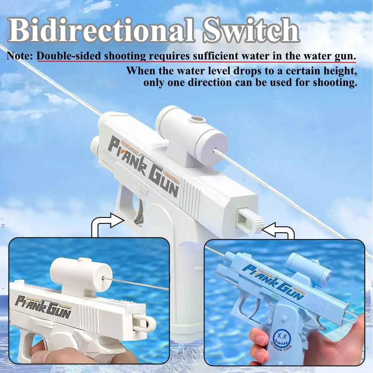 Pistolet à eau bidirectionnel, jouet de farce, anti-Stress, petit jeu de pistolet, extérieur et inté