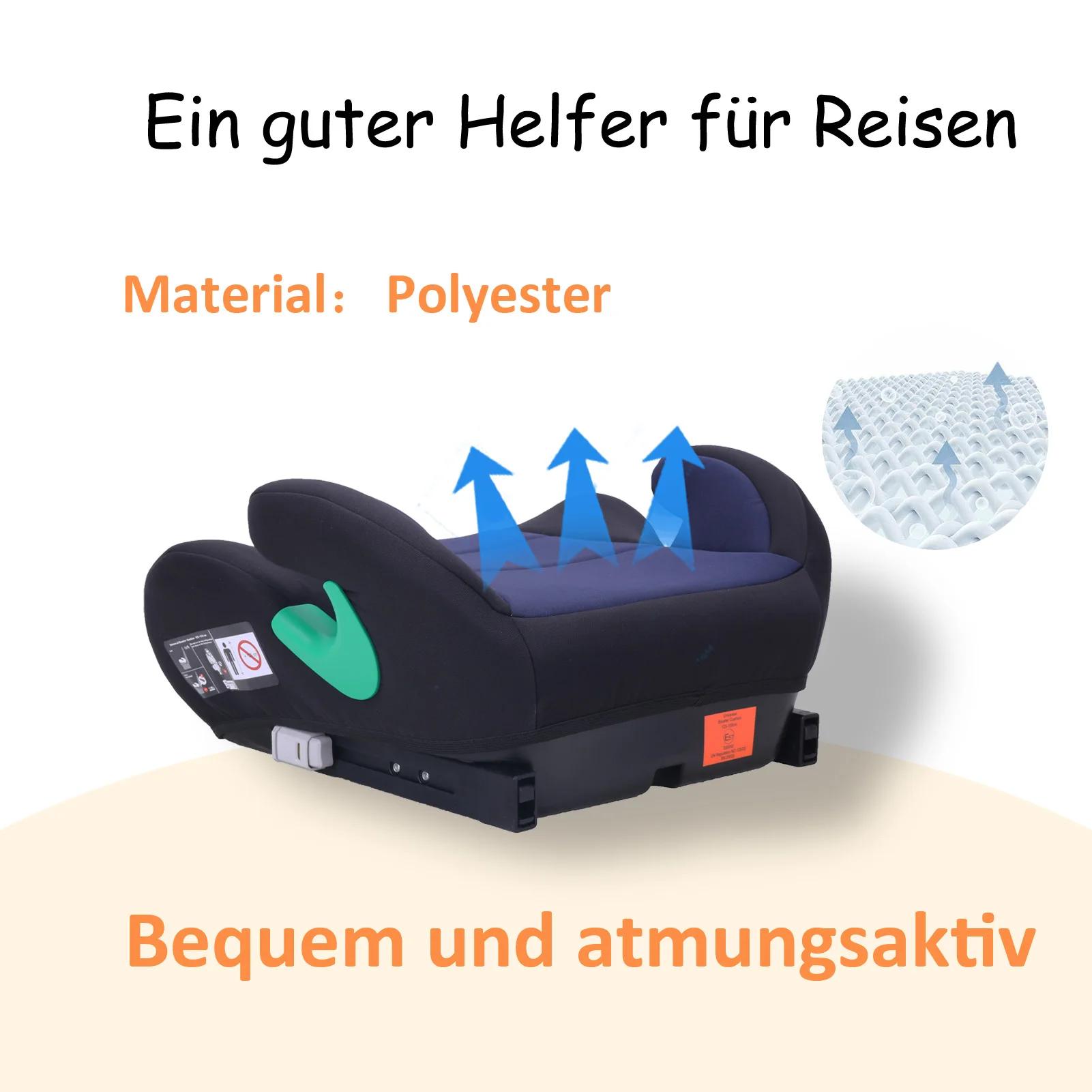 YALION rehausseur de siège enfant ISOFIX Booster voiture enfants siège auto taille I ceinture 3 poin