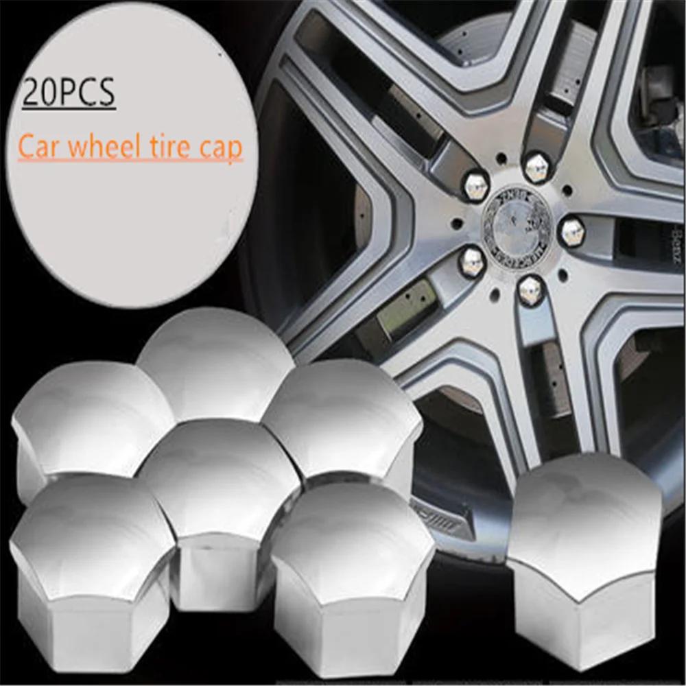 Couvercle de vis de moyeu de voiture, 20 pièces, pour opel corsa d seat leon 5f volkswagen golf 7 fo