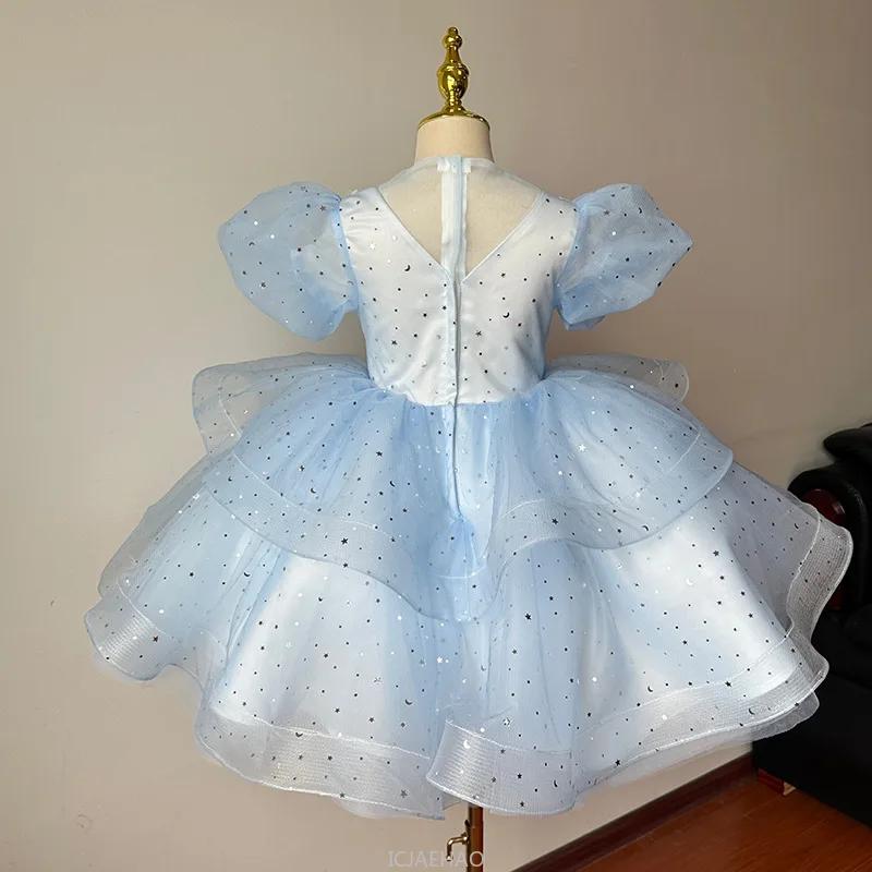 Robe de Soirée d'Anniversaire pour Adolescentes, Tenue de Princesse, Robe de Piano, Robe de Demoisel