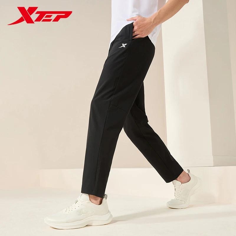 Xtep tissé pantalons de survêtement pour hommes été respirant hommes pantalons de survêtement trajet