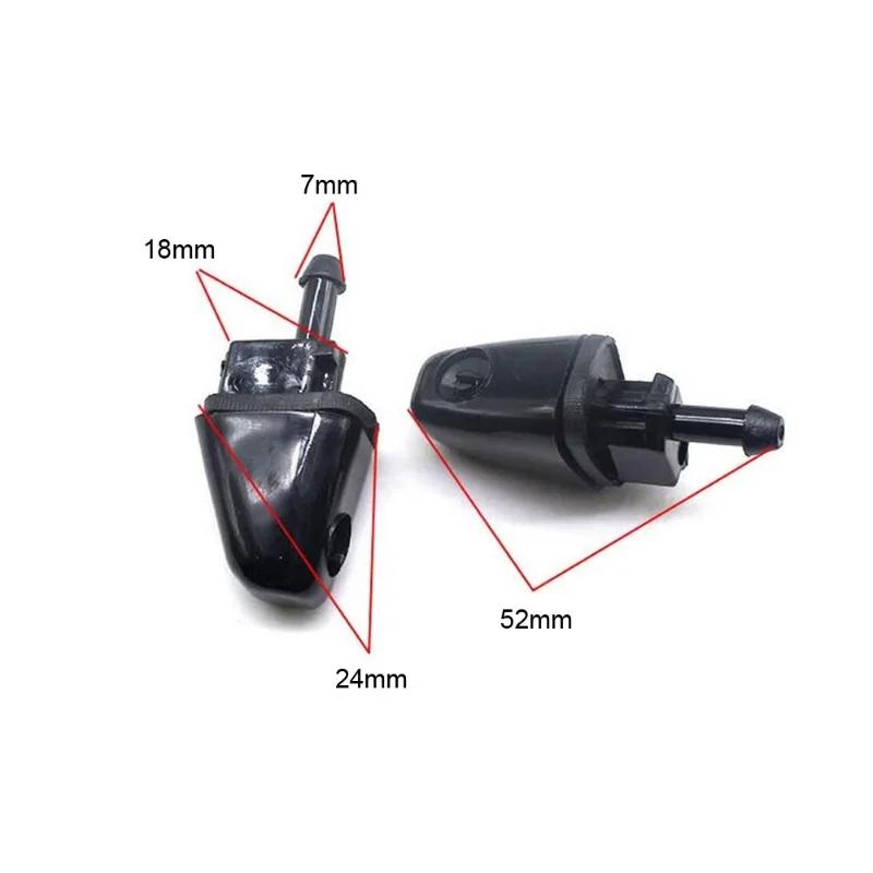 Buse de lavage de phares avant de voiture, 2 pièces, accessoires de remplacement pour Mazda 6 / M6 G