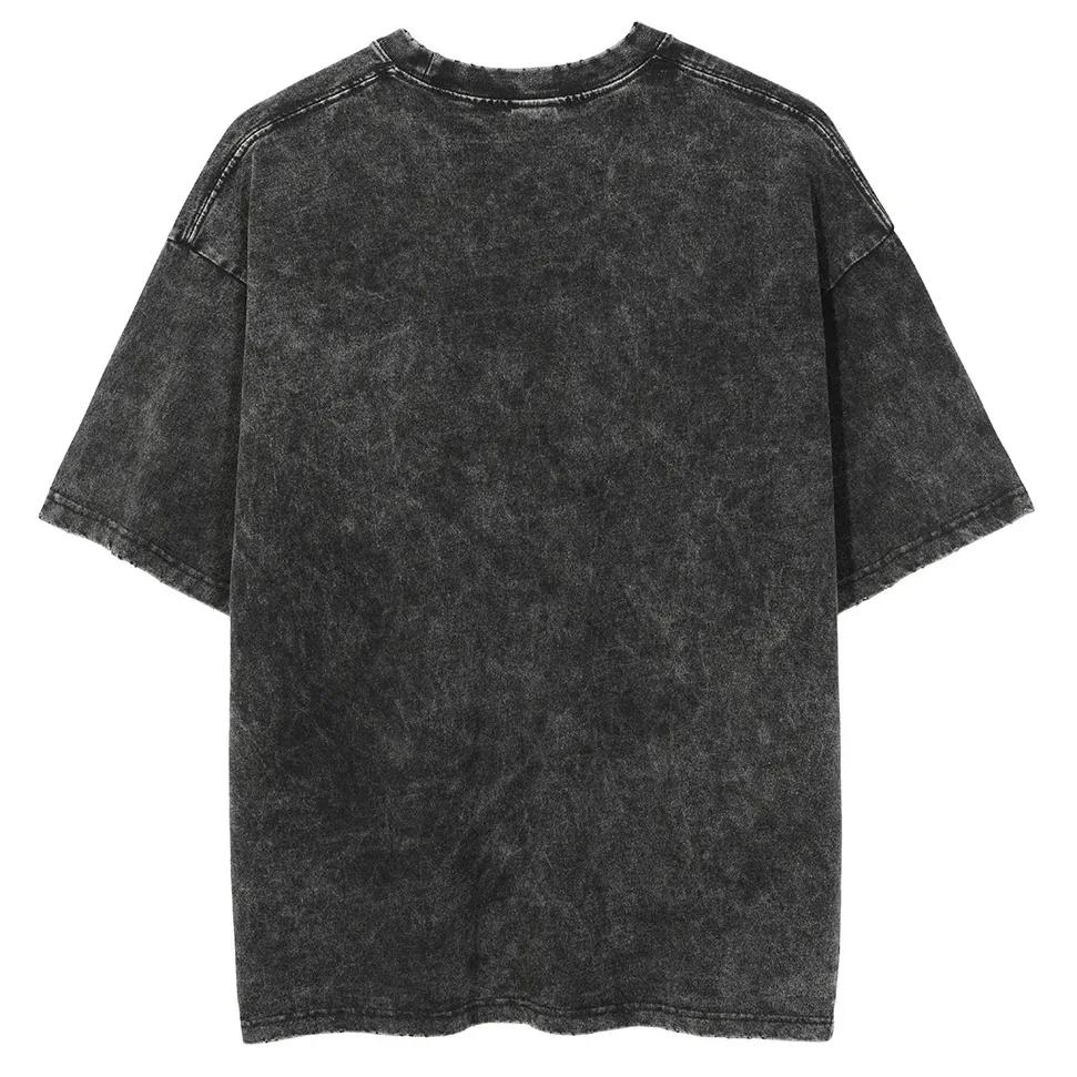 T-shirt délavé Dark Souls le plus vendu, doux et ample, style unisexe pour couple, vêtement de mode 