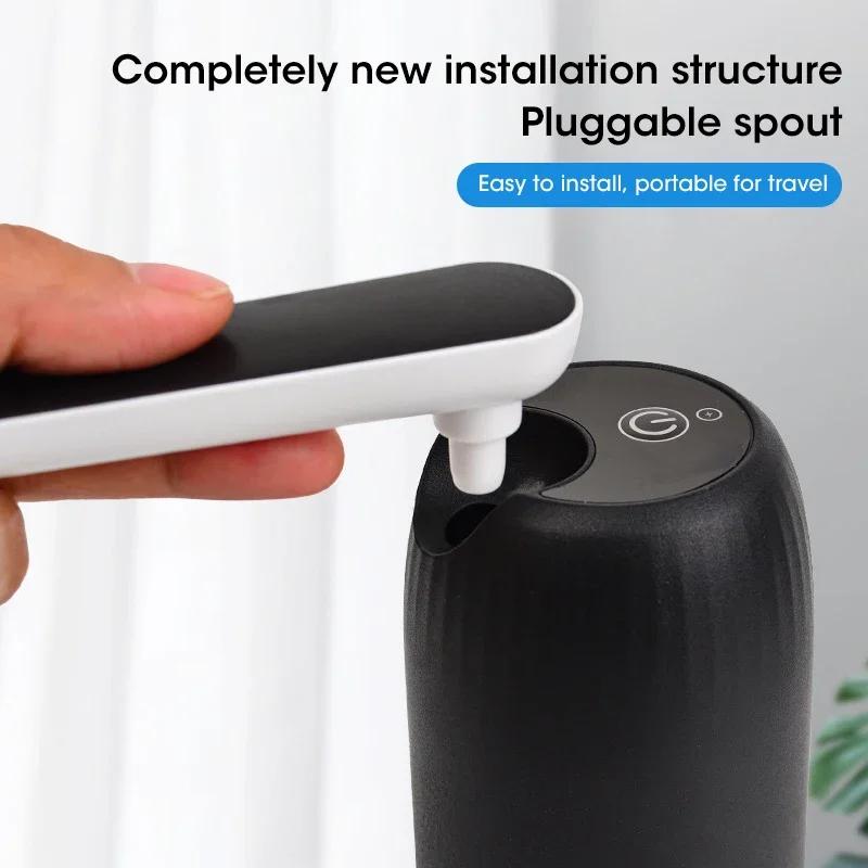 Pompe à bouteille d'eau distributeur d'eau USB charge automatique pompe à bouteille d'eau pompe à ea