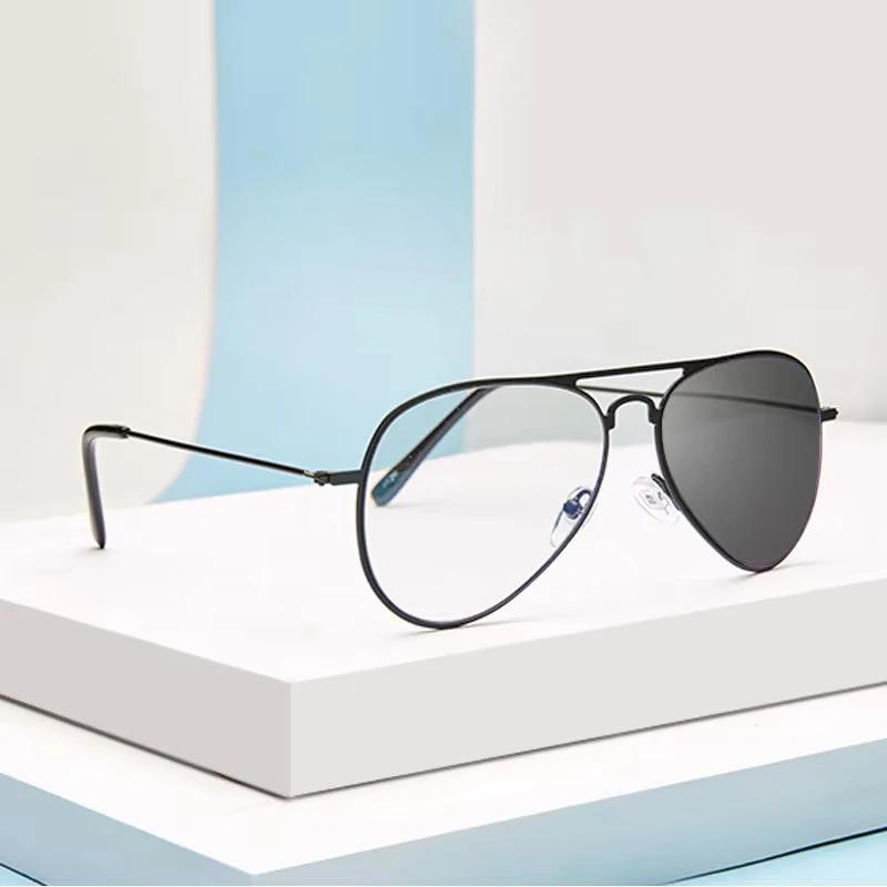 Lunettes de lecture multifocales progressives photochromiques intelligentes pour hommes, lunettes de