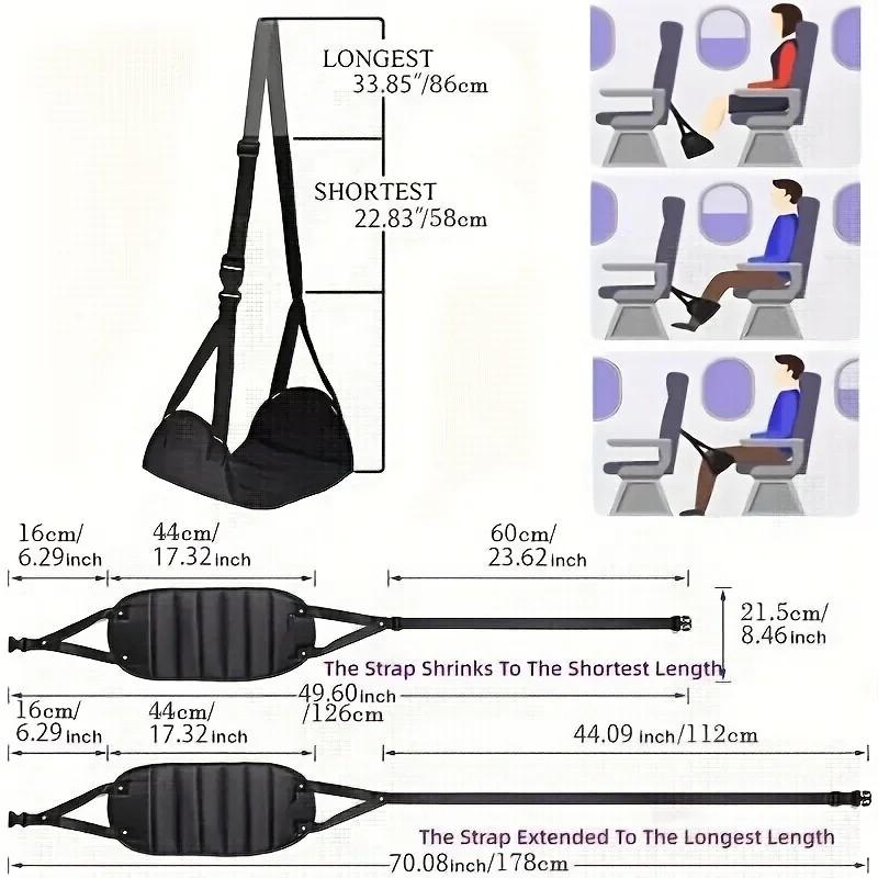 1 pièce/2 pièces nouveau hamac de voyage hamac de bureau avec avion et Rail à grande vitesse repose-