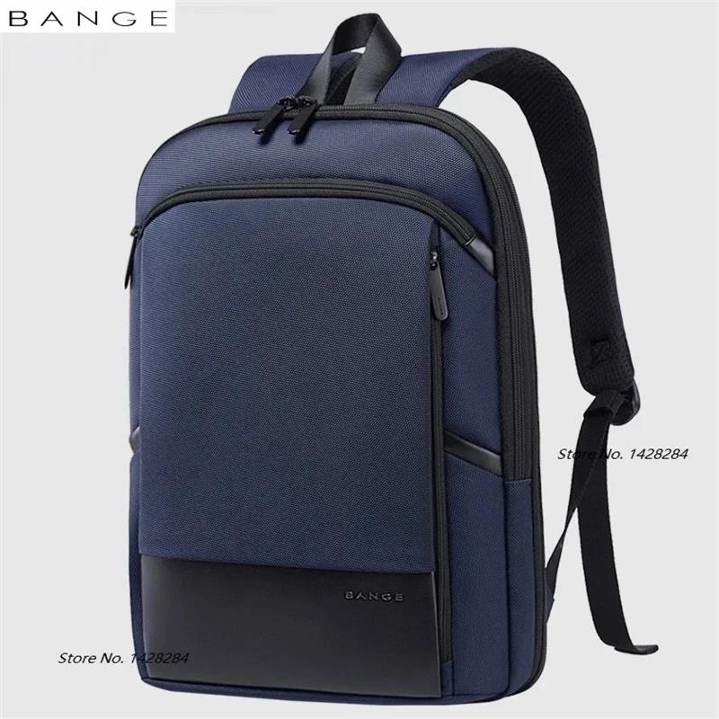 BANGE ordinateur portable étanche 15.6 "17.3 sac à dos mode mâle classique mode voyage Moto & motard