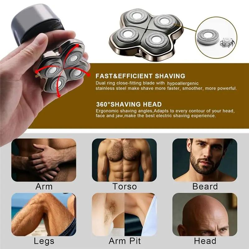 Tête de rechange professionnelle B89B-2Pack, pour rasoir Skulls Pitbulls Gold PRO, Silver PRO, Diamo
