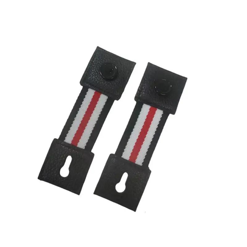 1 paire de boucles d'extension de col, bouton multifonctionnel réglable pour chemise, costume, crava