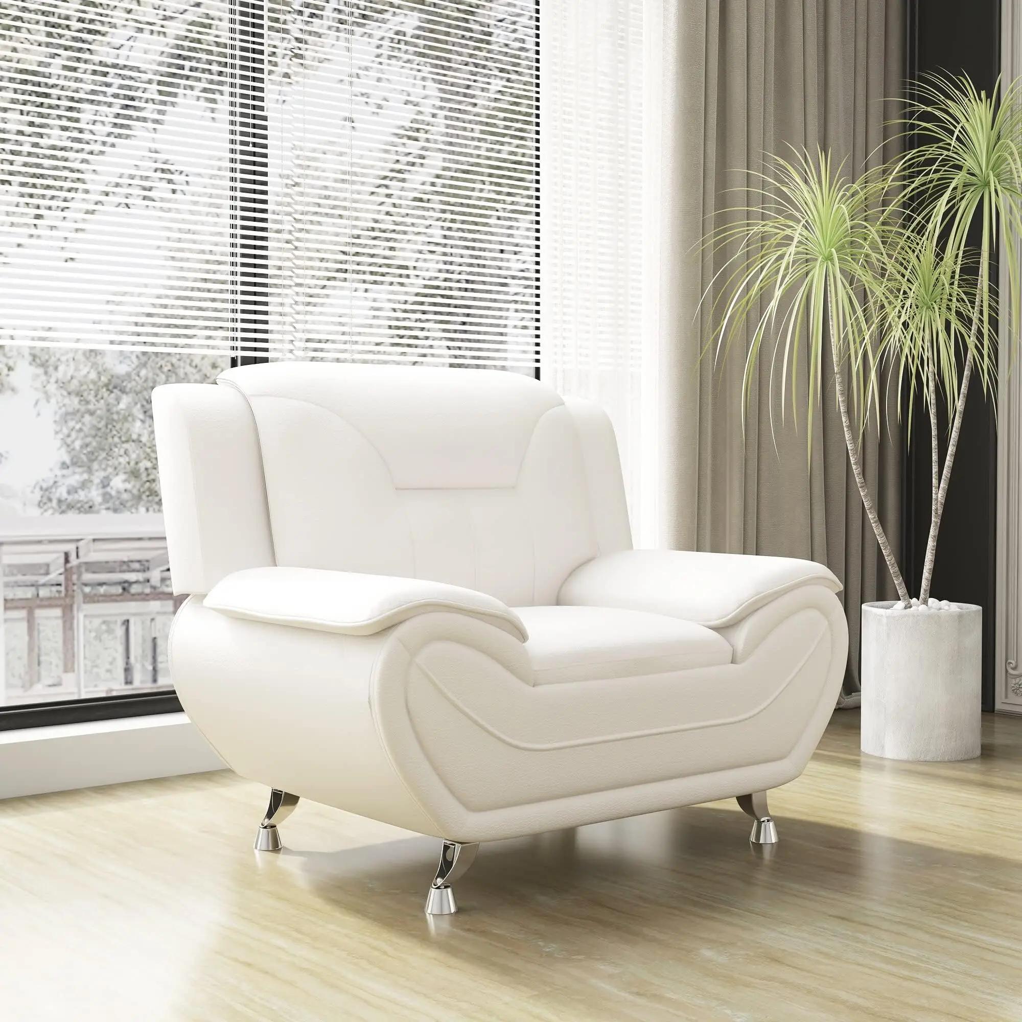 Canapé compact élégant pour les petits espaces – belles coutures, longue qualité durable en simili c