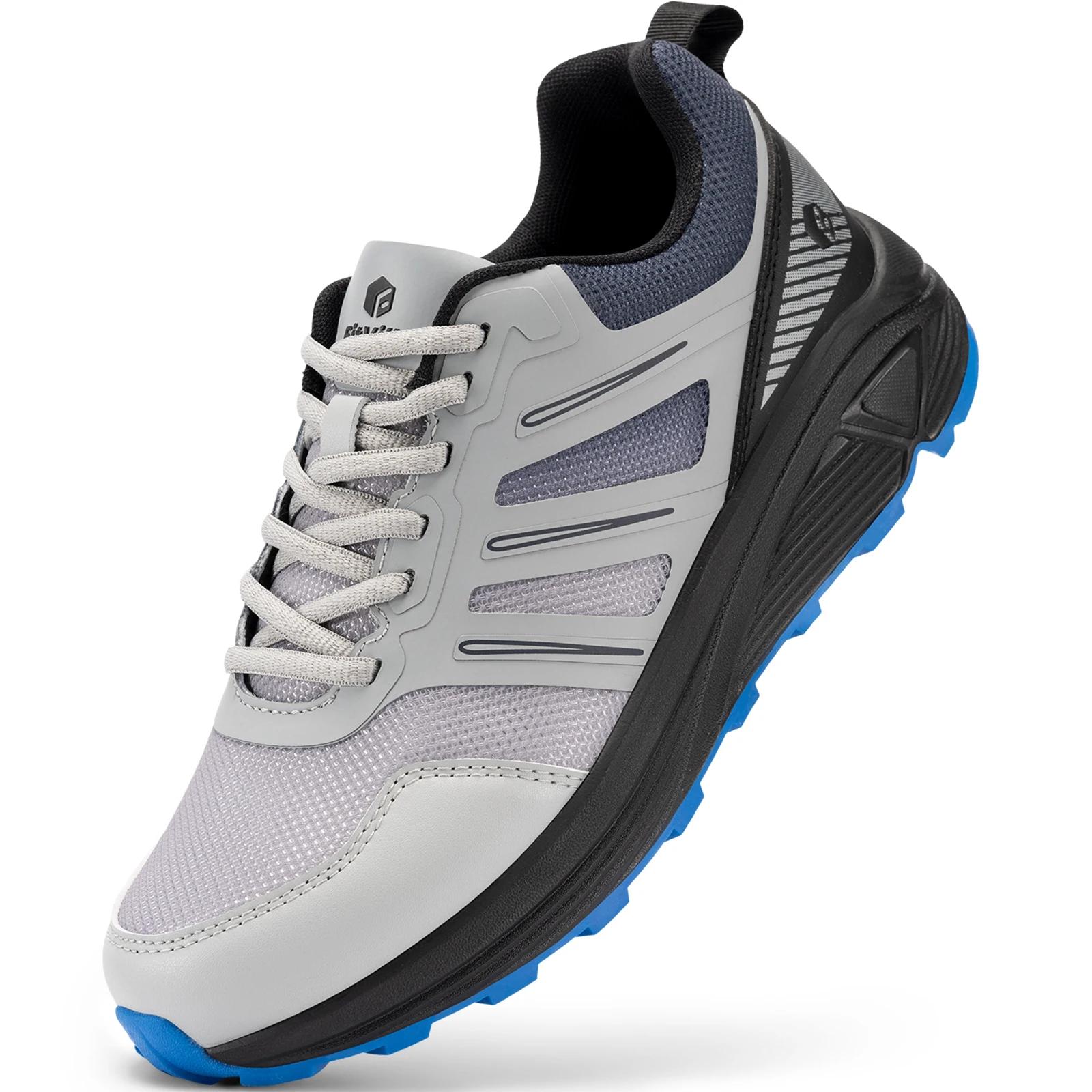 Chaussures de sport extra larges pour hommes Fittington, baskets amortissantes, chaussures de trail 