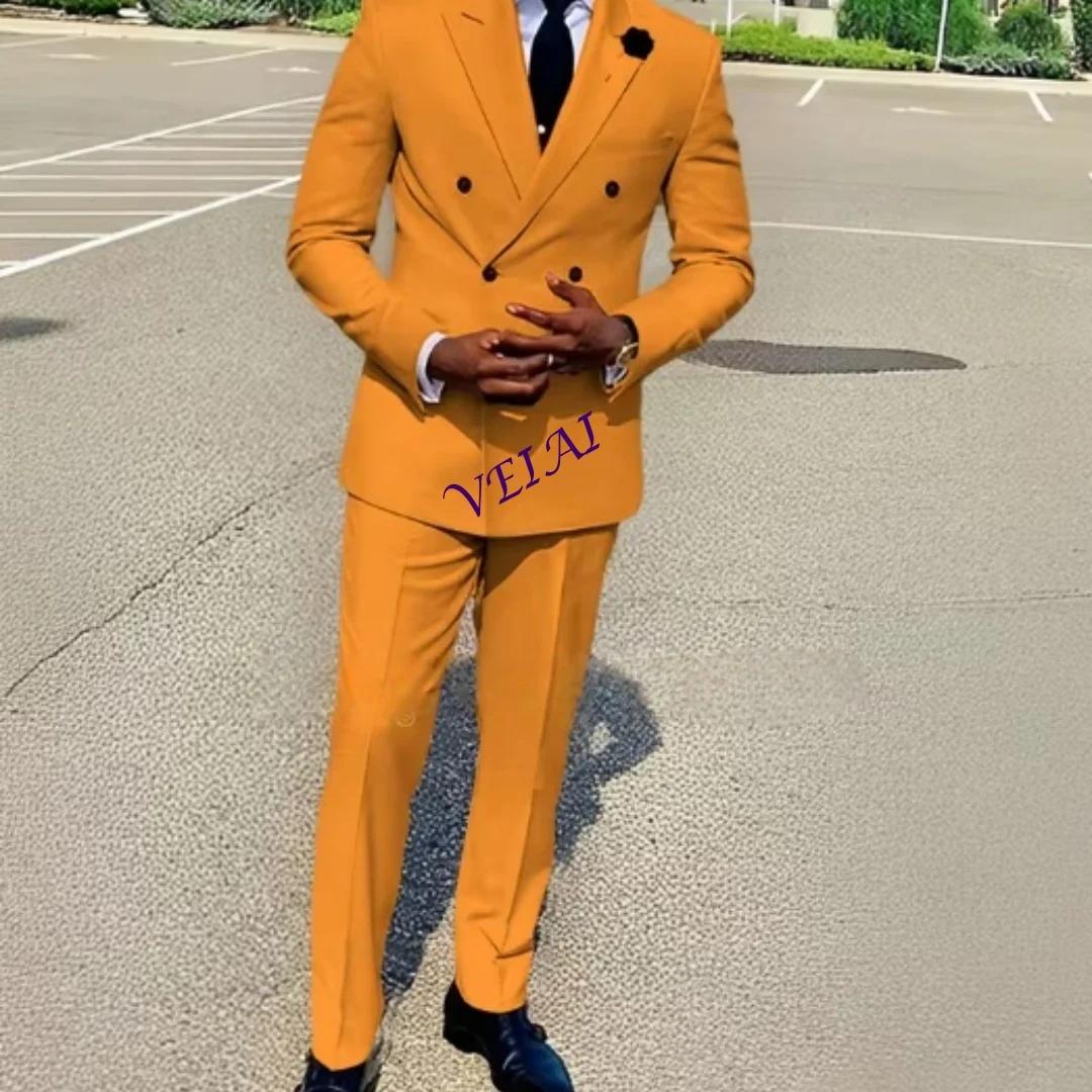 Costume de Mariage Homme Formel de Luxe, Revers Pointus, Smoking de Marié, Simple Boutonnage, Perles