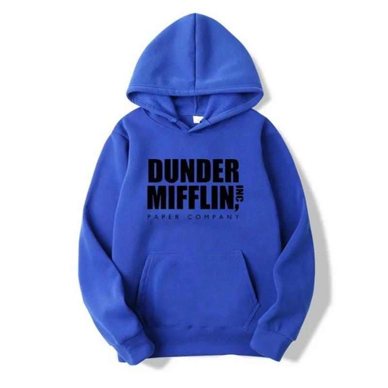 Dunder Mifflin Paper Company Sweat à capuche The Office Sweat-shirt unisexe décontracté à capuche