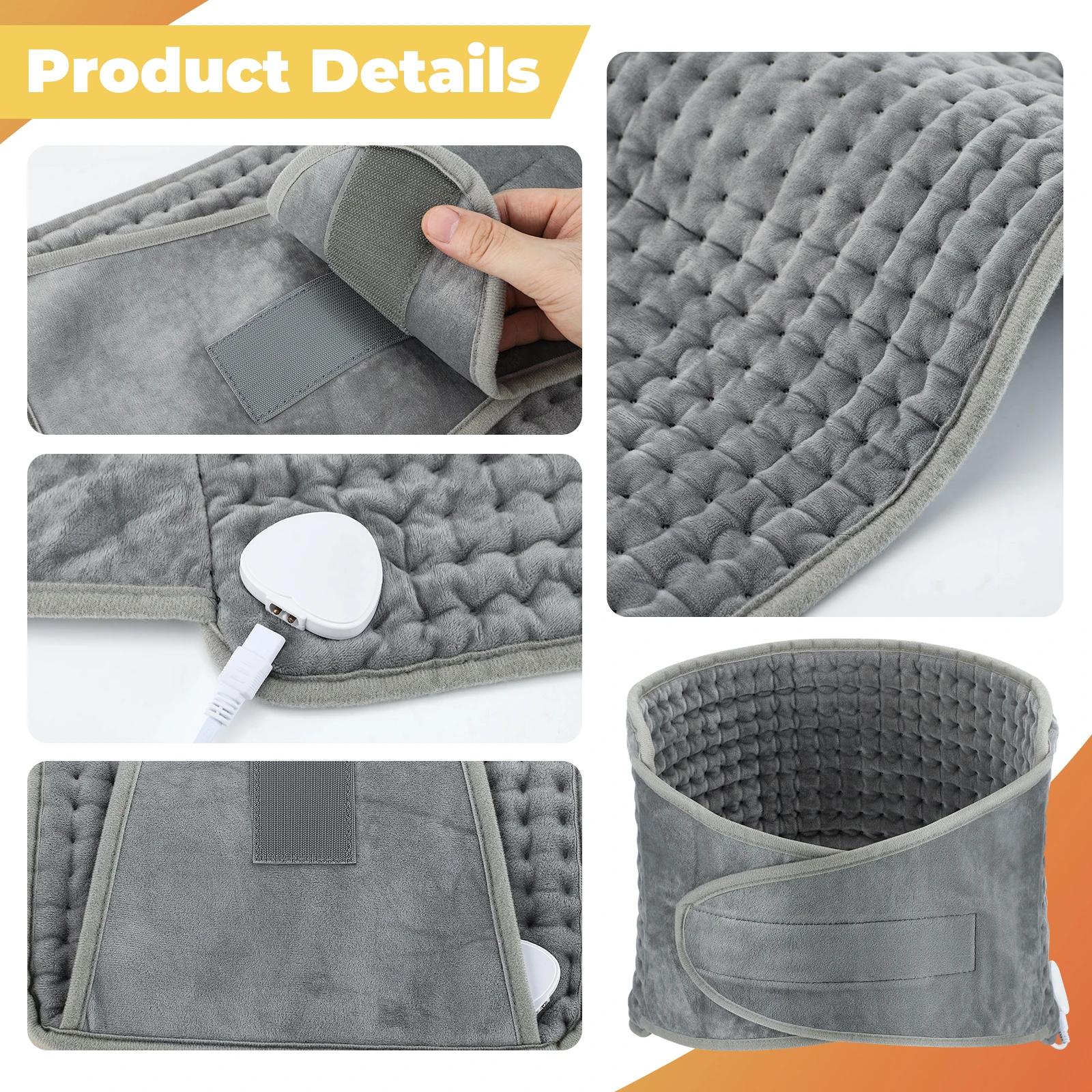 Ceinture chauffante électrique, coussin thermique Portable, pour le bureau et la maison, température