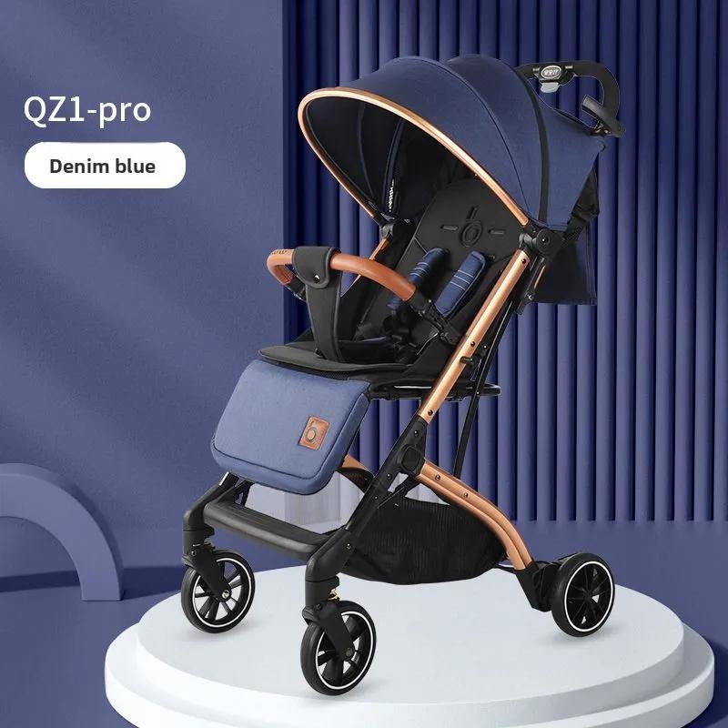 Bébé bonne haute paysage poussette pliable léger bébé landau assis et allongé infantile Buggy pousso