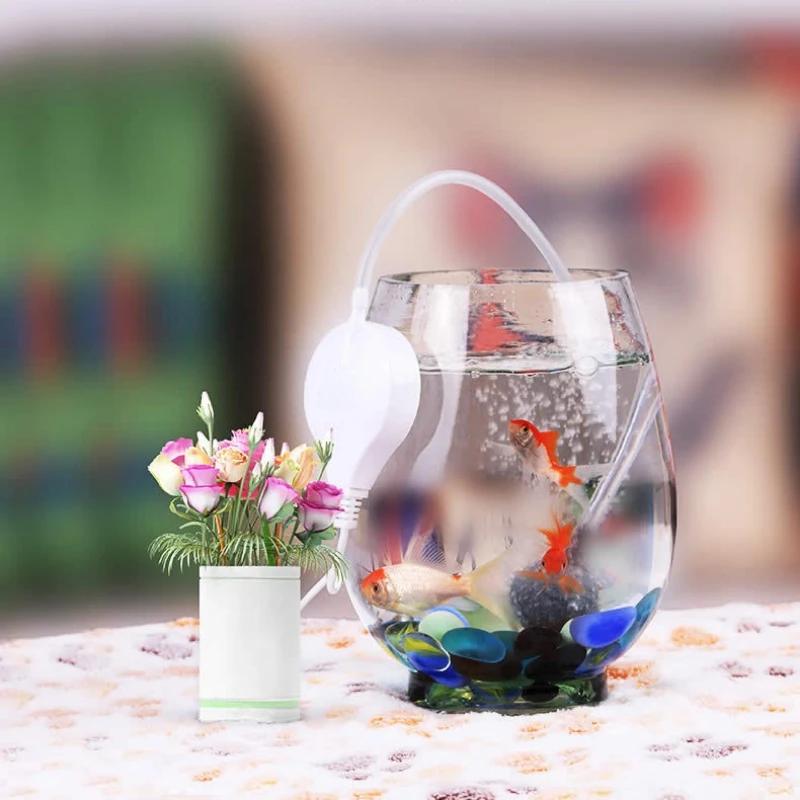 Pompe à air d'aquarium Ultra silencieuse, compresseur d'air, pompe à air à oxygène, simple ampère, D