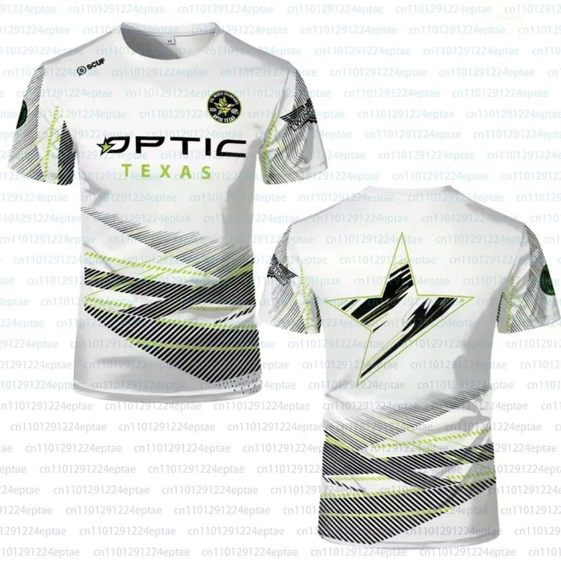 T-shirt respirant imprimé en 3D pour fans de l'équipe d'e-sport Team Esports Club 2026 OpTic TEXAS N