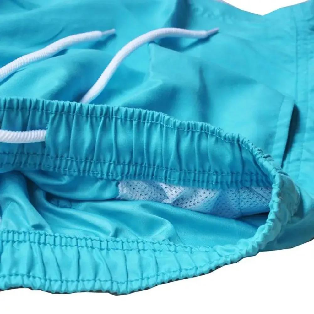 Maillot de bain pour homme avec logo personnalisé, boxer, short de plage, maillot de surf, mayo, sun