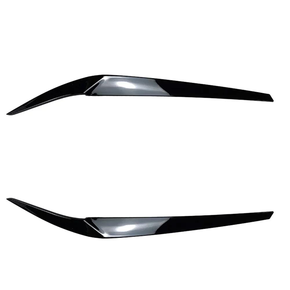2 pièces ABS brillant phare mauvais sourcils paupières pour BMW G30 G31 F90 5 série 520d 525i 530i 5