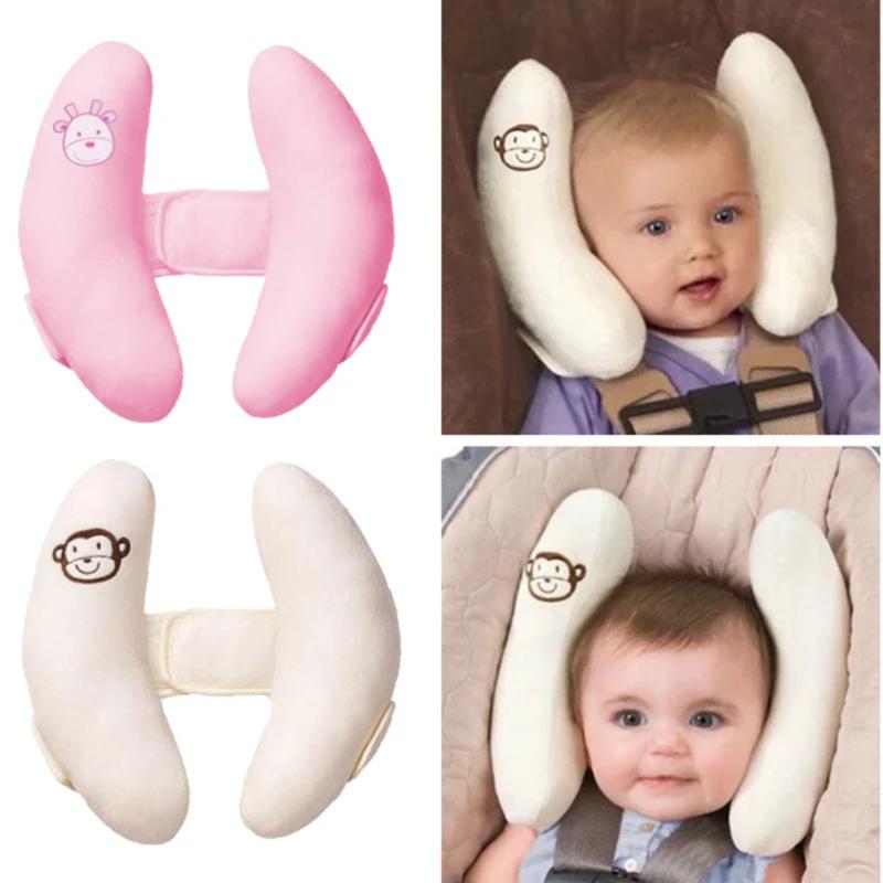 Oreiller cervical en gel pour poussette de bébé, siège de voiture, protecteur de tête, coussin de so