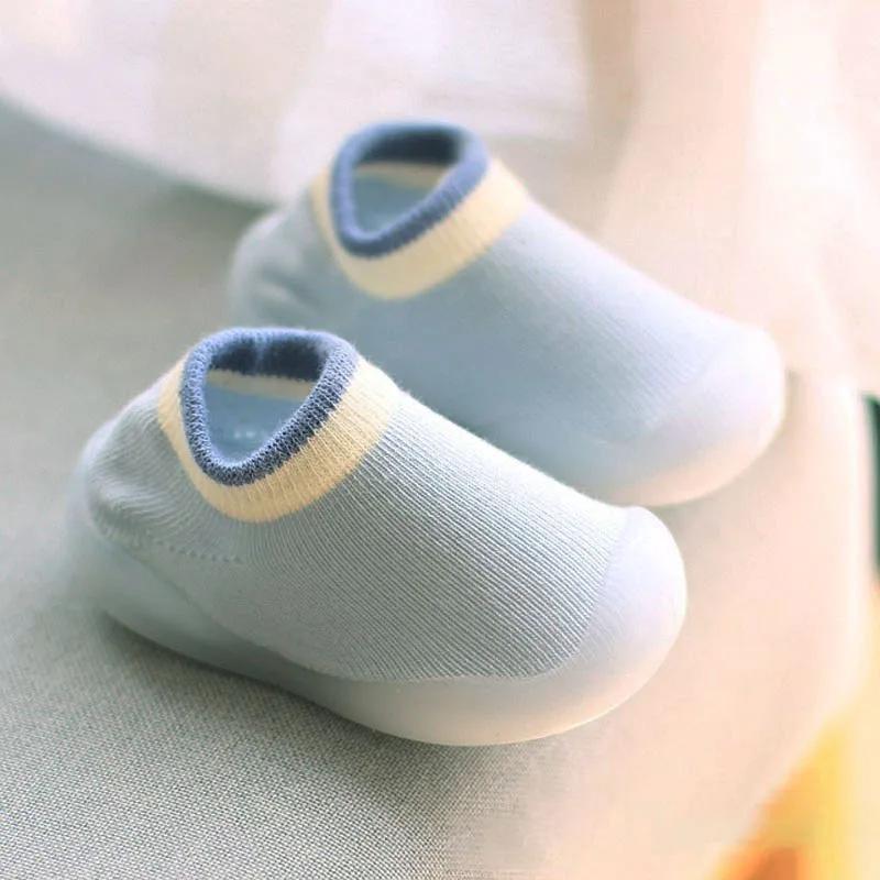 Chaussures bébé premiers marcheurs confortables garçons filles enfants en caoutchouc doux semelle an