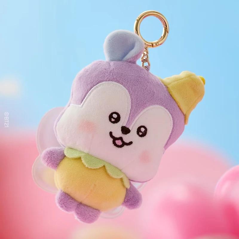 BT21 Chimmy Cooky koya Shooky Tata créatif Anime périphérique dessin animé porte-clés personnalité m