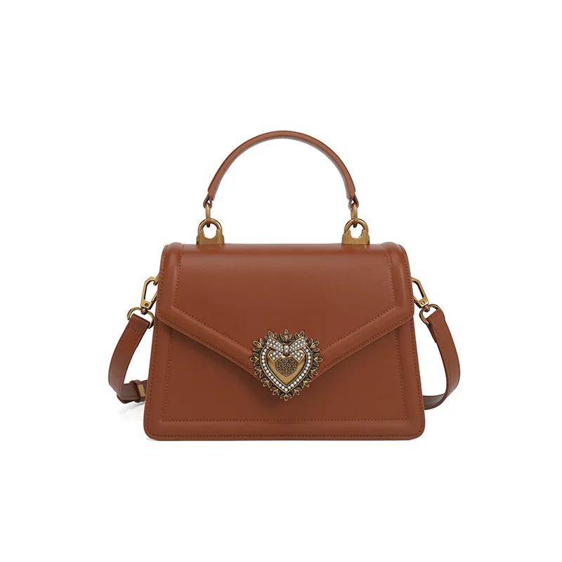 Sac à langer de luxe de haute qualité pour femmes, grand sac fourre-tout élégant en cuir, sac à band