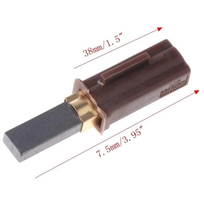Lot de 4 balais de carbone pour moteur d'aspirateur Ametek Lamb 2311480, 333261, 33326