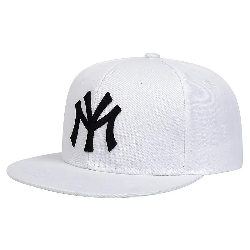 Chapeaux hip-hop brodés de lettres unisexes, casquettes de baseball décontractées réglables, chapeau