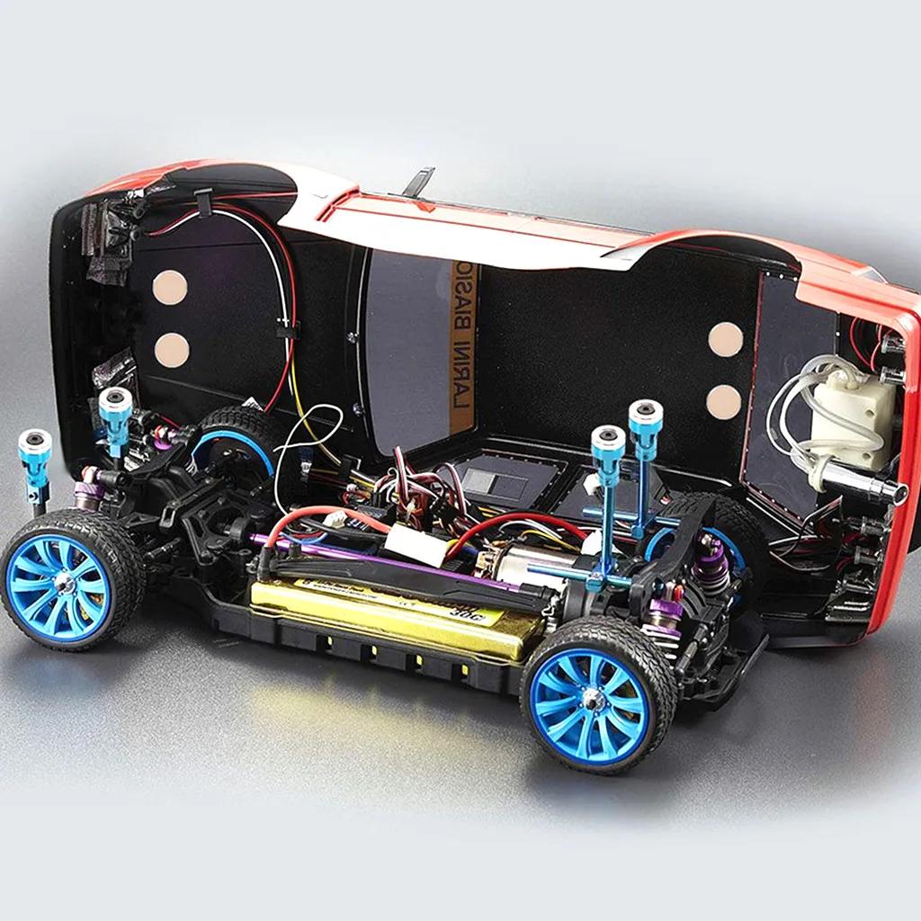 4 pièces RC voiture métal fort aimant corps coque colonne poste pour 1:12 1:10 Traxxas Hsp Tamiya AX