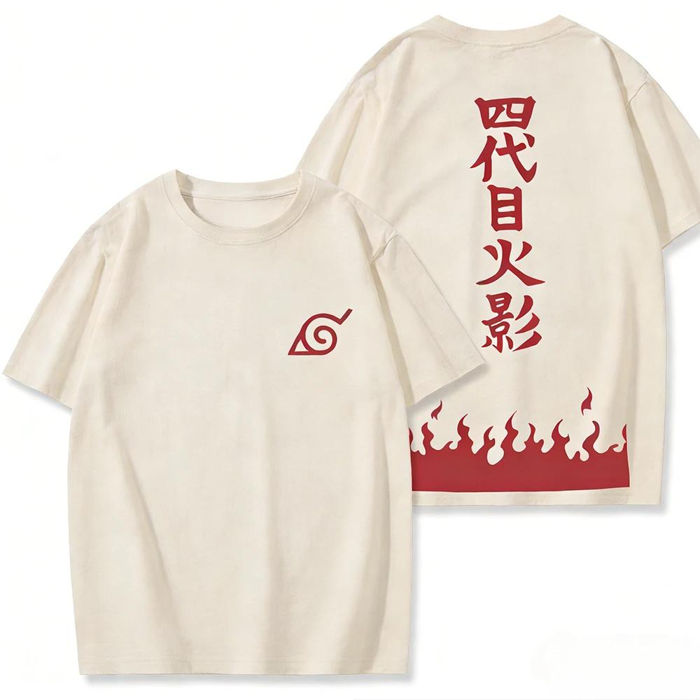 T-shirt à manches courtes Naruto Animation Generation IV Surrounding The Same Cos, T-shirt imprimé N