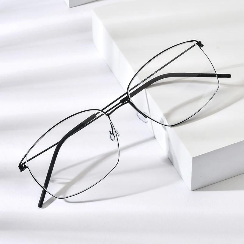 FONEX alliage de titane lunettes cadre hommes marque Design lunettes ultraléger danemark corée Morte