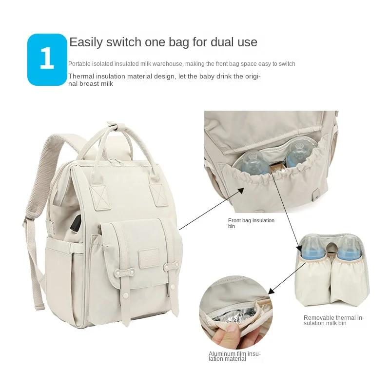Sacs à couches pour bébé, sac à dos pour maman, sac de maternité pour bébé, grande capacité, sac de 