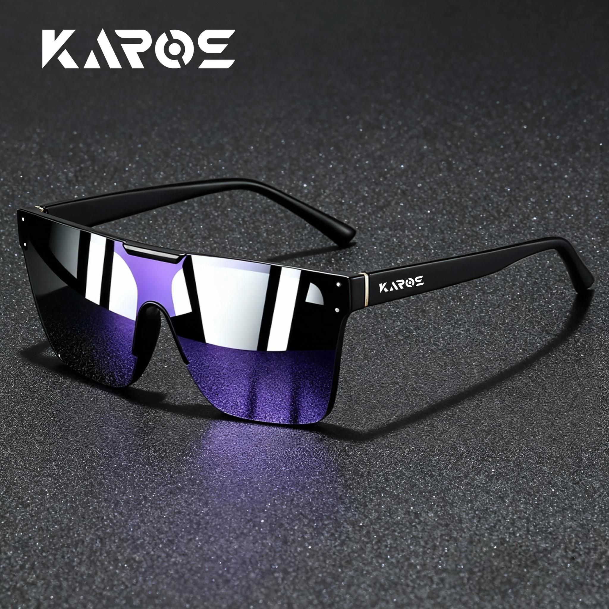 Lunettes de soleil KAROS avec technologie UV400, verres résistants aux rayures, conçues pour la pêch