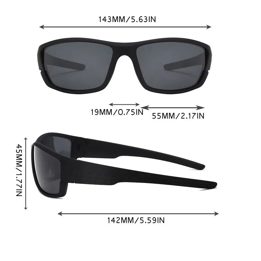 Nouvelles lunettes de soleil polarisées hommes femmes Sports de plein air cyclisme course pêche lune