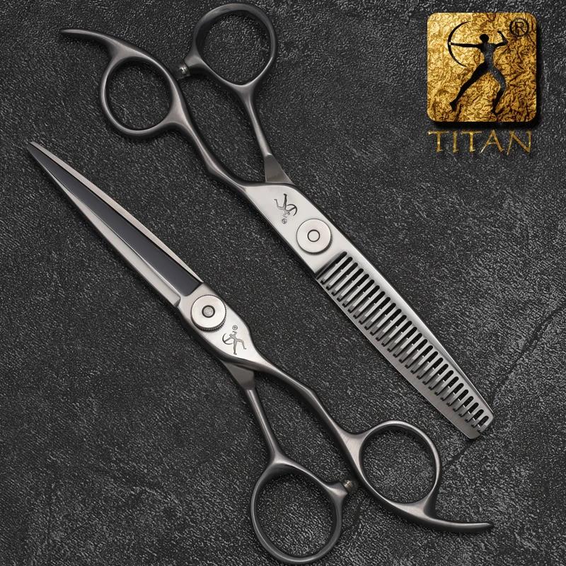 Titan – ciseaux de salon de coiffure professionnels, acier vg10, nouveau design, japon