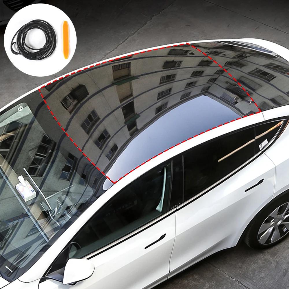 Joint de toit ouvrant Anti-vent et bruit pour Tesla modèle 3 & Y 2017 – 2023, bande de lucarne en ca
