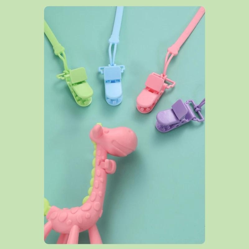 Attache-tétine en silicone JOFastened pour bébé, clip de dentition pour nouveau-né TeWindsor JOconti
