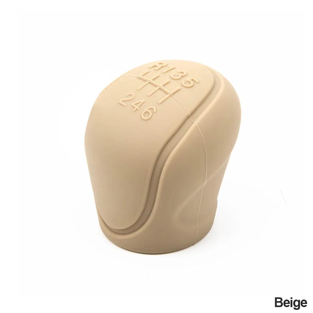 Couvercle de pommeau de levier de vitesse en Silicone pour voiture, poignée antidérapante, housses d