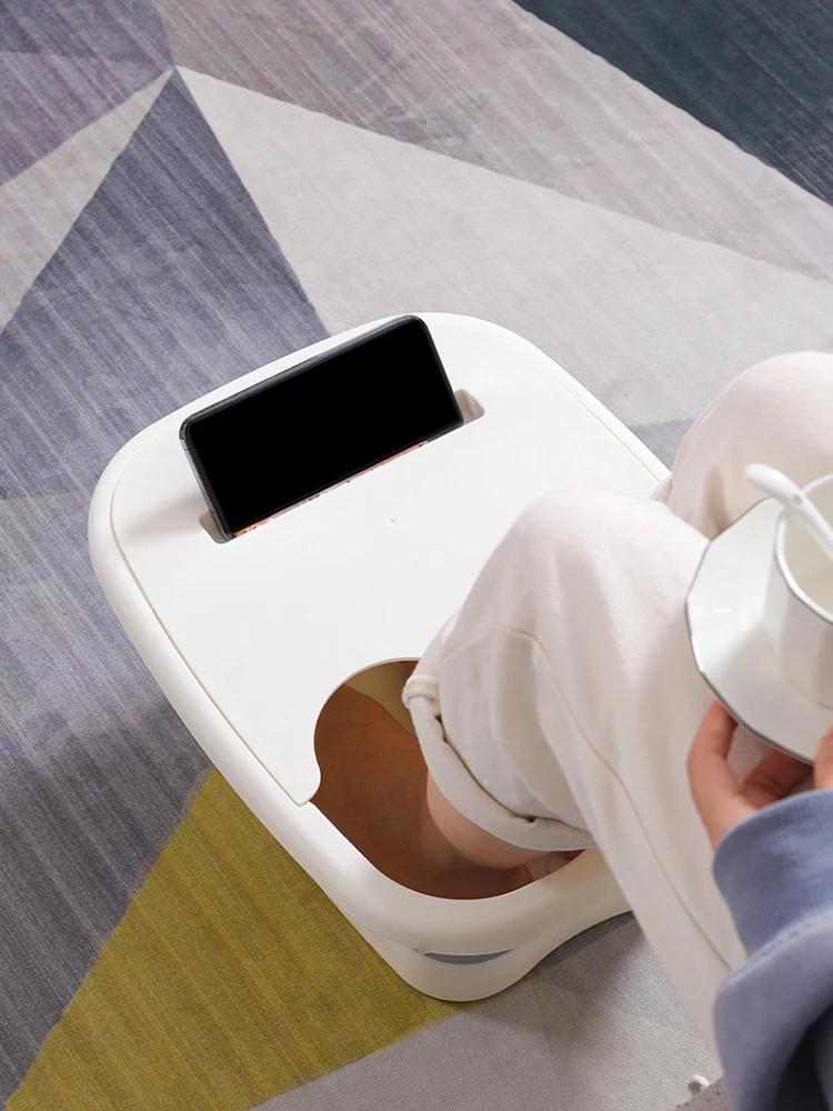 Bain de pieds pliable, seau de Massage, seau de trempage, bassin pliant, seau de bain de pieds, Saun