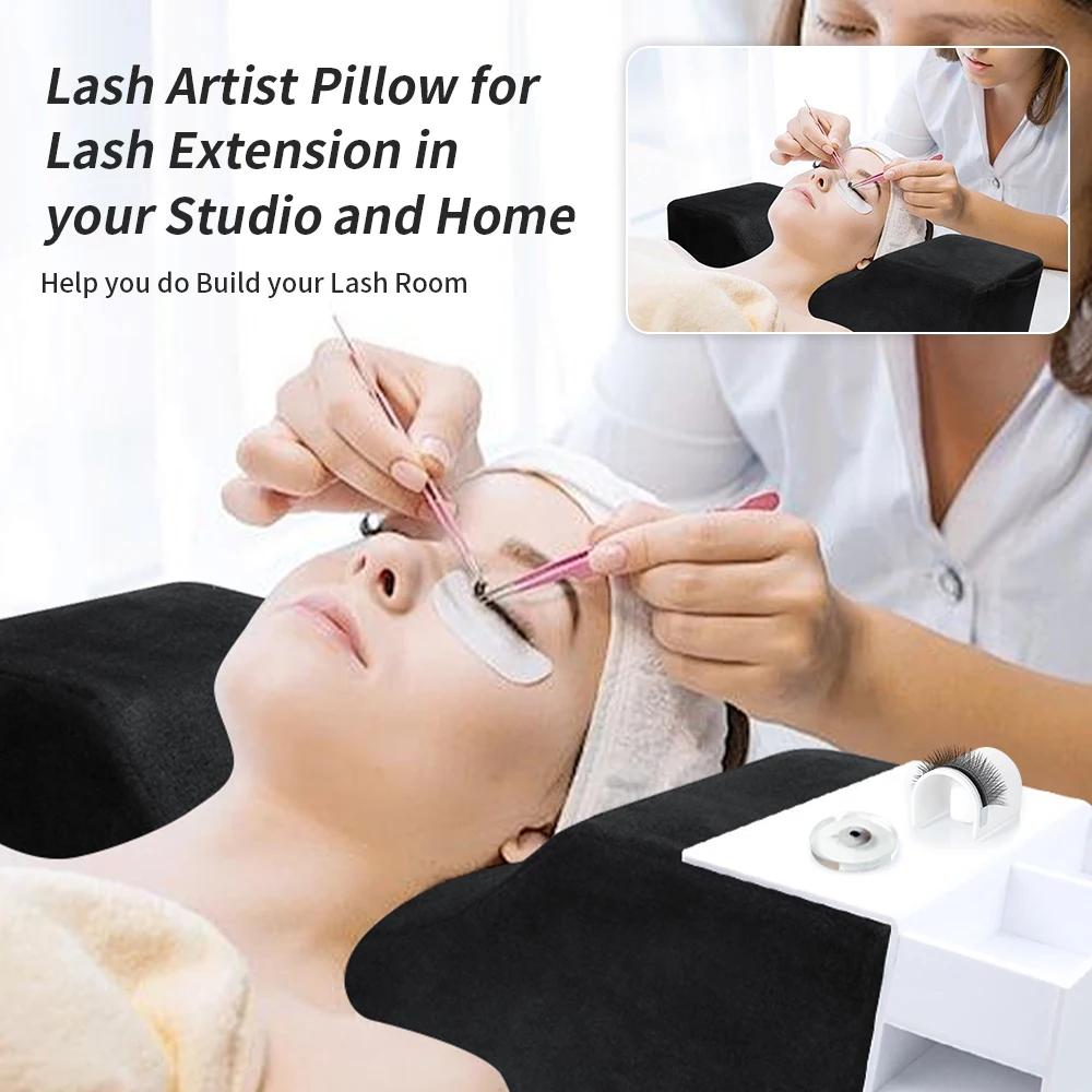 Oreiller pour cils, fournitures d'extension de levage de cils, accessoires professionnels en mousse 
