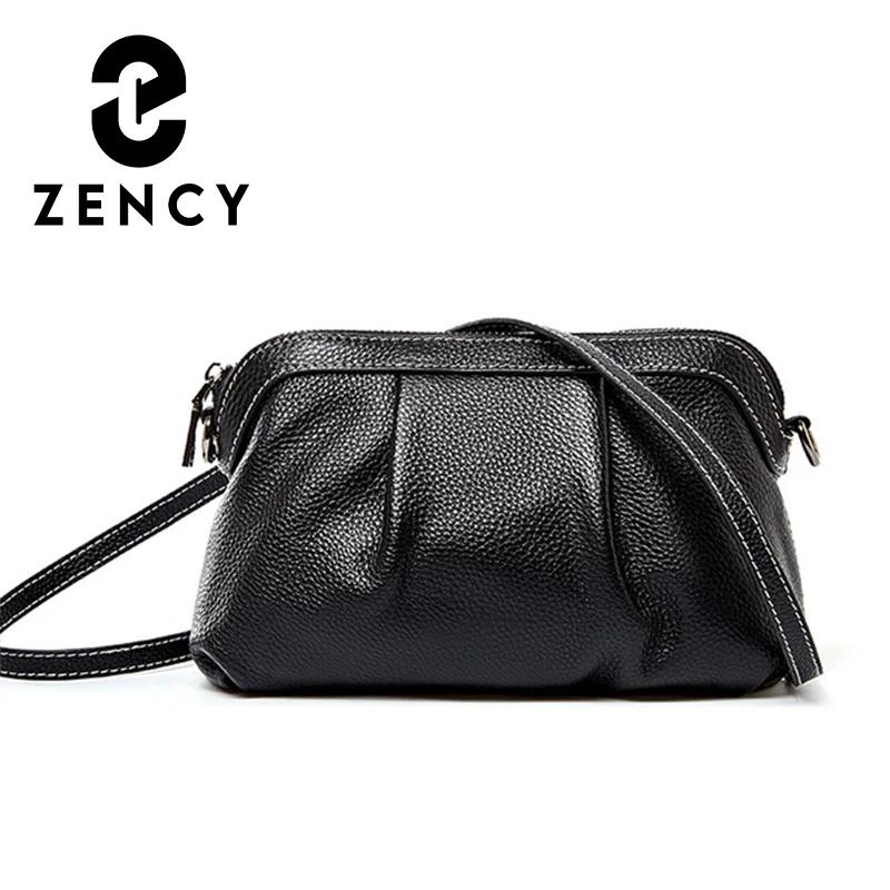 Zency – sac d'été pour femmes, 100% cuir véritable, petits sacs Hobos de haute qualité, sac à bandou
