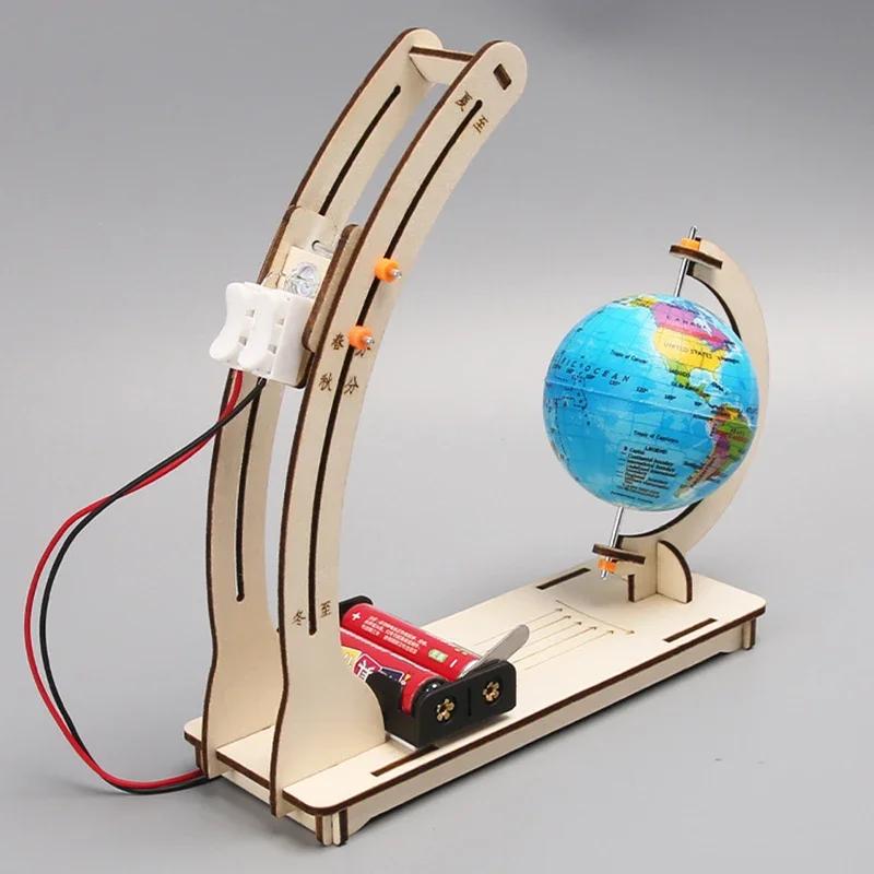 Bricolage modèle de terre jour nuit Cycle Science Kit tige éducatif Globe jouet pour enfants salle d