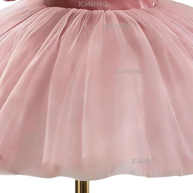 Robe de princesse TutuKids pour enfants, nouvelle jupe à manches bouffantes, robe de soirée élégante