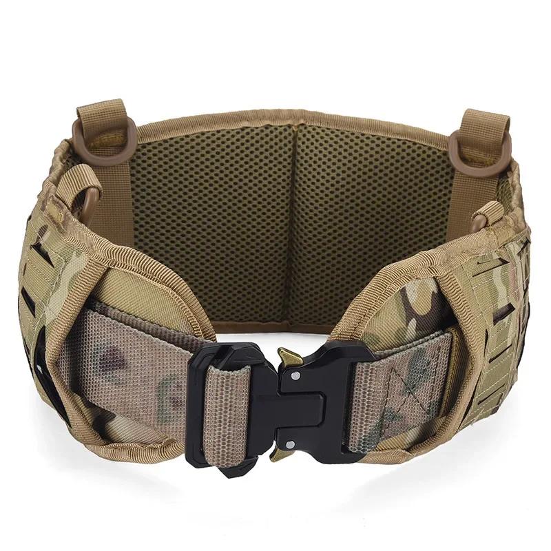 Nouveau Ceinture tactique détachable multifonctionnelle et rapide, ceinture spécialement épaisse