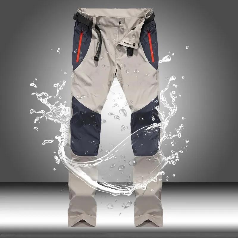 Pantalon Cargo tactique imperméable pour hommes, Long, à séchage rapide, pour Sport de plein air, Tr
