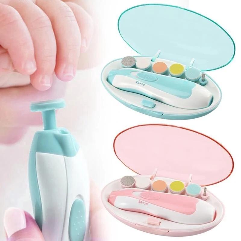 Coupe-ongles électrique pour bébé, outil de polissage des ongles pour enfants, soins pour bébé, coup